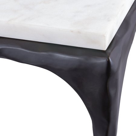 Elk Signature Accent Table, 20 in W, 20 in L, 22 in H, Metal Top H0895-10647